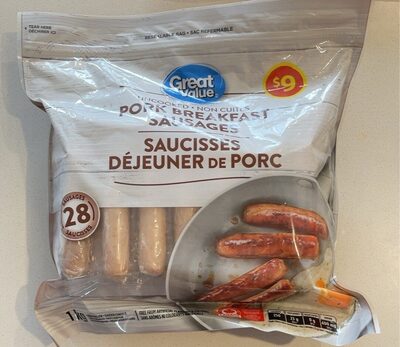 Pork Breakfast Sausages