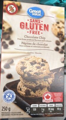 Cholate chip front packaging