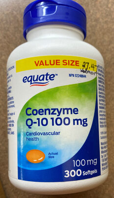 Coenzyme Q10 front packaging