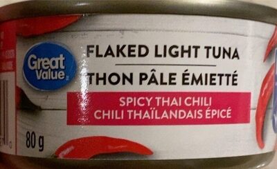 Flaked light tuna, spicy thai chili