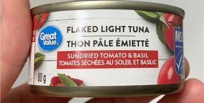 Flaked light tuna, Sundried Tomato & Basil