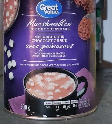 Great value marshmallow hot chocolate mix
