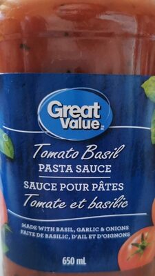 Sauce pour pâte Tomate et basilic
