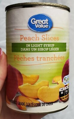 Peach Slices in Light Syrup front packaging