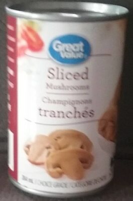 Sliced Mushrooms front packaging