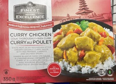 Curry Chicken front packaging