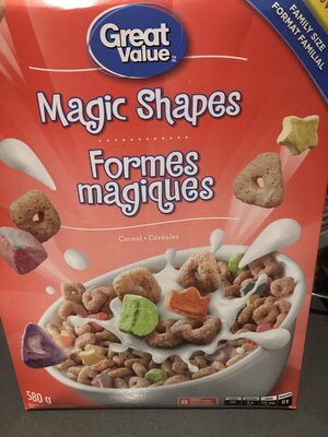 Céréales formes magiques front packaging