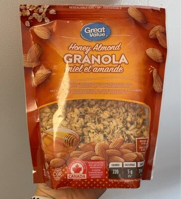 Honey Almond Granola front packaging