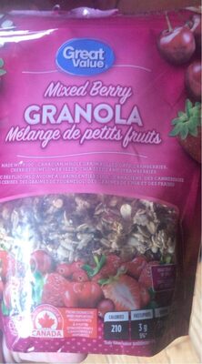 Mixed berry Granola