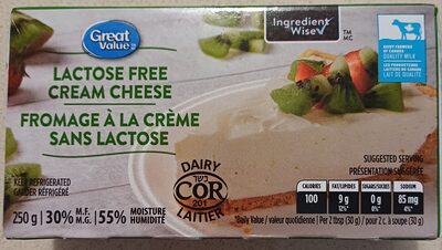Fromage à la crème sans lactose