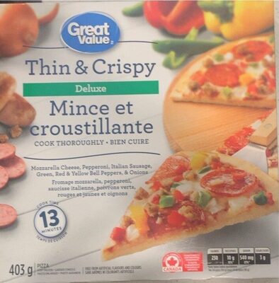 Thin & Crispy Deluxe Pizza