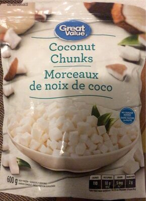 Morceaux de noix de coco