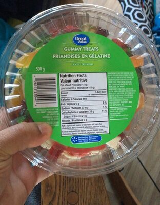 Friandise en Gélatine