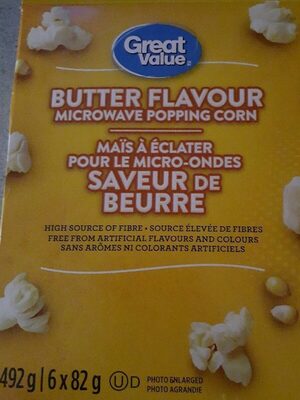 Maïs à éclater pour le micro onde