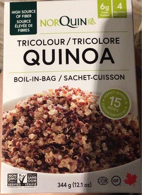 Tri-Color Quinoa Boil In Bag front packaging