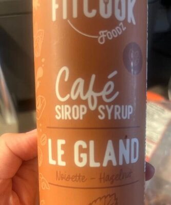 Sirop café - LE GLAND (Noisette)