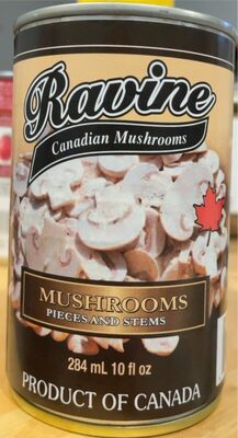 Mushrooms Pieces And Stems