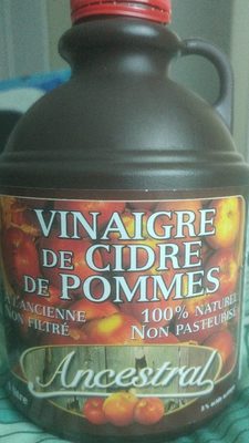 Vinaigre de cidre de pommes