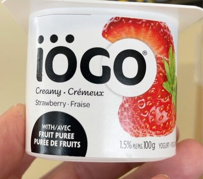 Yougourt front packaging