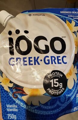 Greek Yogurt Vanilla 2% M. F.