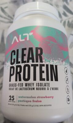 CLEAR PROTEIN GRASS-FED WHEY ISOLATE