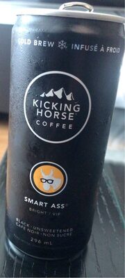 Smart ass black unsweetened coffee