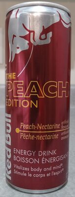 Peach-Nectarine Energy Drink