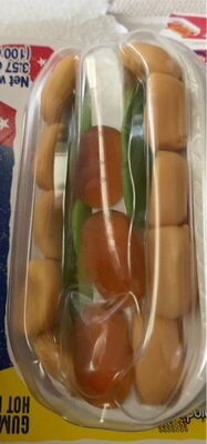 Gummy hot dog