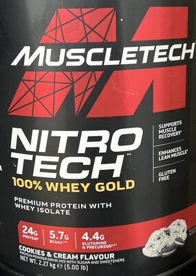 Nitro Tech 100% Whey Gold