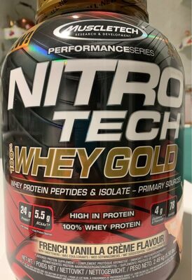 Nitrotech whey gold