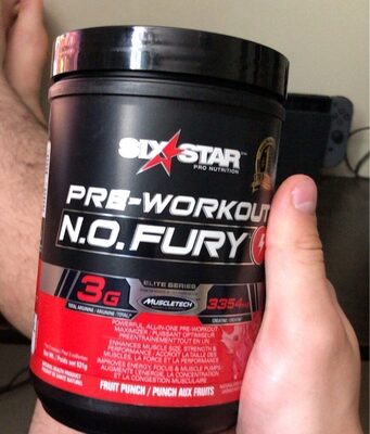 pre workout front packaging