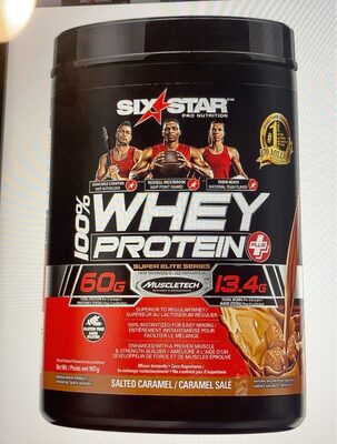 Six Star Whey front packaging