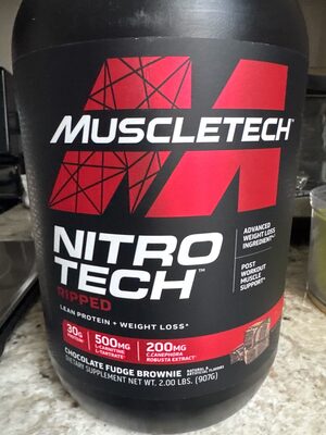 Nitro Tech Ripped Chocolate Fudge Brownie