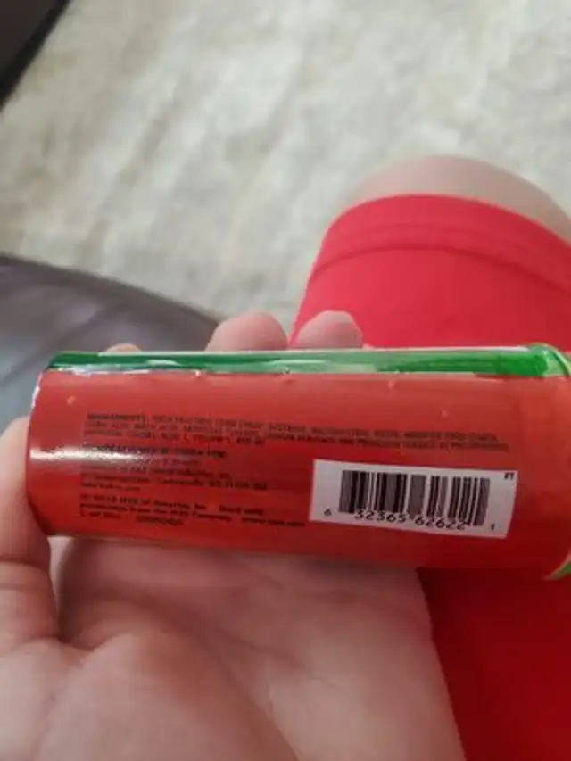 ICce ingredients label