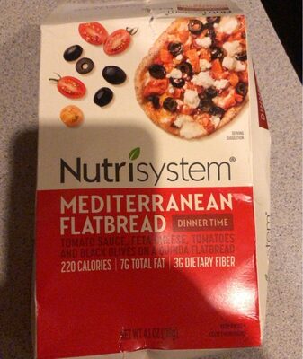 Nutrisystem Mediterranean Flatbread