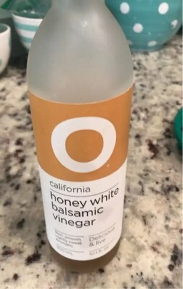 Honey White Balsamic Vinegar nutrition facts table