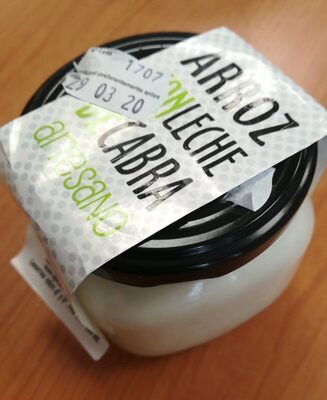 Arroz con leche de cabra artesano