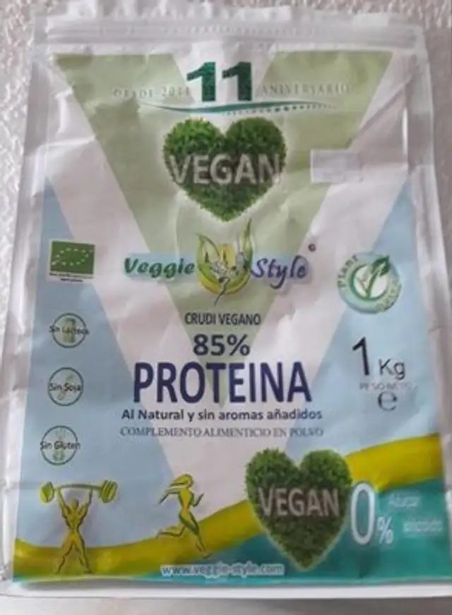 85% Proteina Crudo Vegano