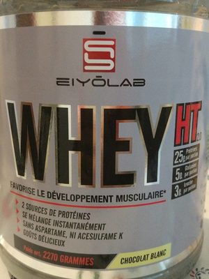 Whey ht 2.0 front packaging