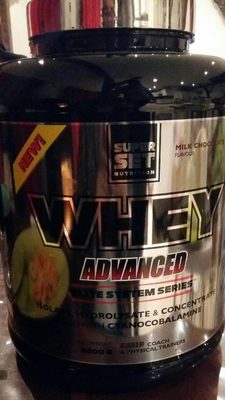 Whey advanced front packaging