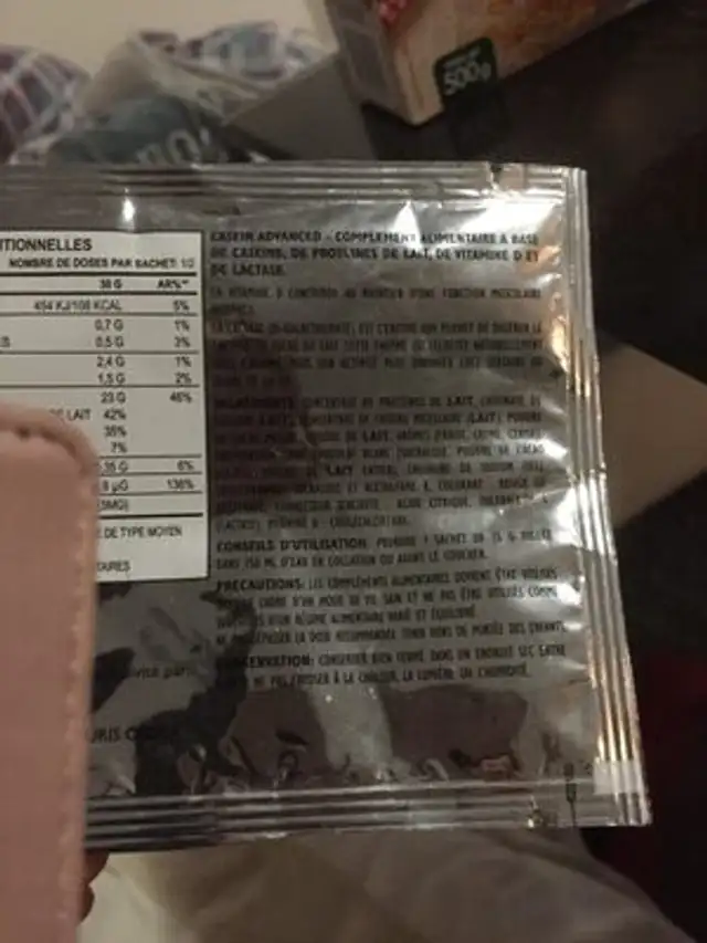 Advanced ingredients label
