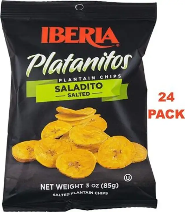 Lightly salted plantain chips