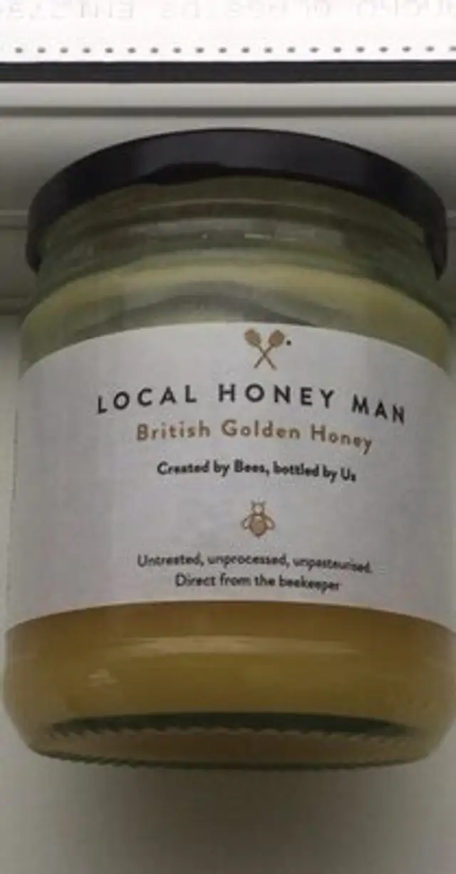 British golden honey