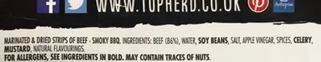 Top hero ingredients label