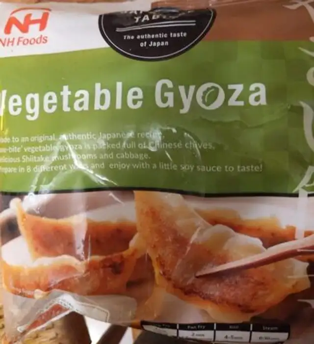 Vegetable gyoza