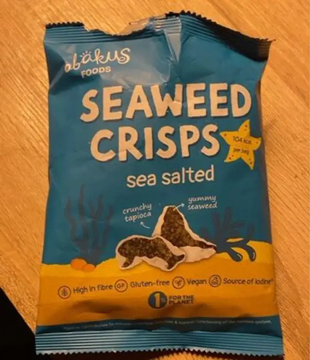 Seaweed crisps