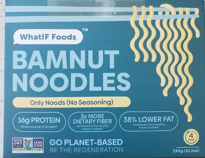 BamNut Noodles (Only Noods, No Seasoning)