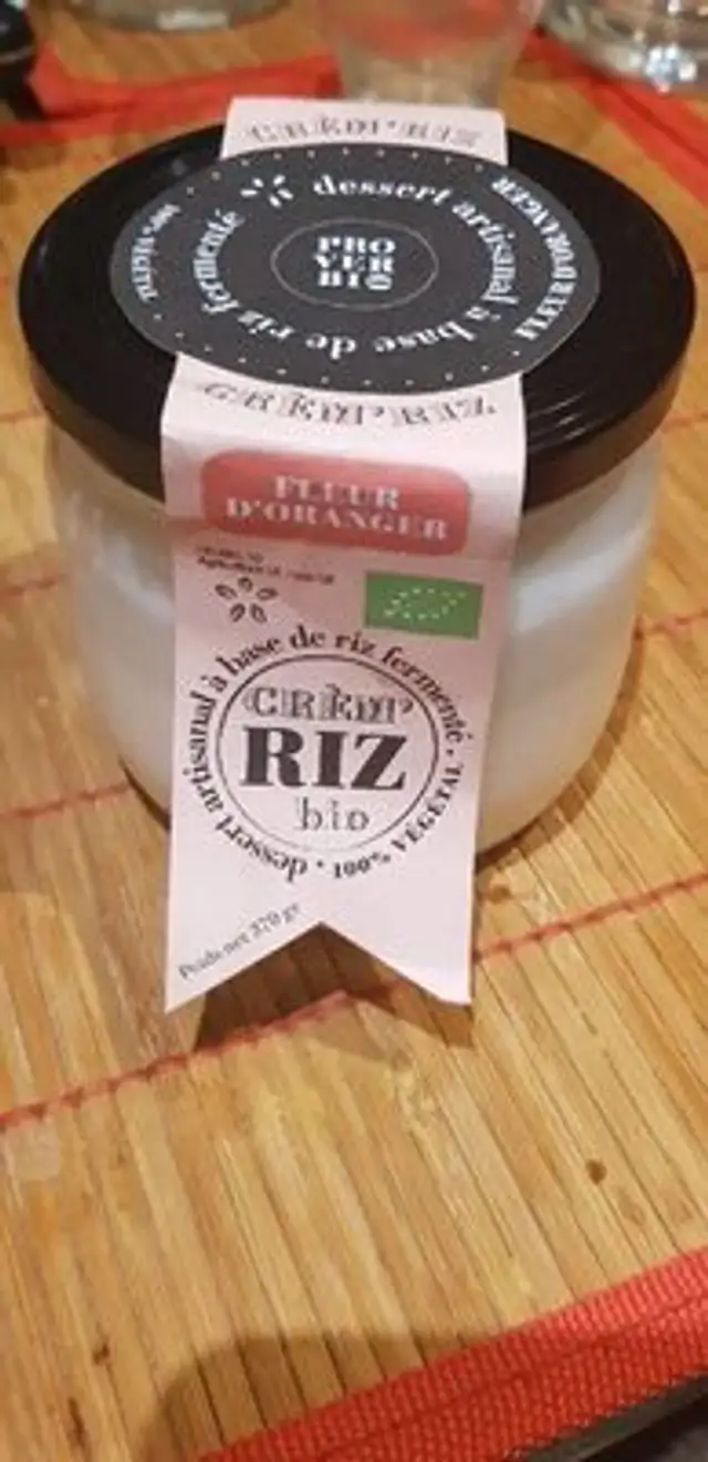 Crèm'riz - fleur d'oranger