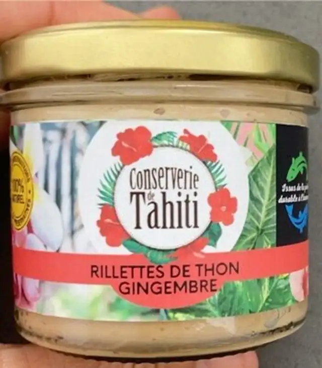 Rillettes de thon au gingembre