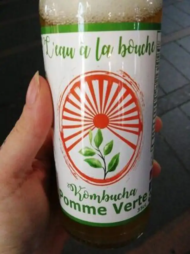 Kombucha pomme verte